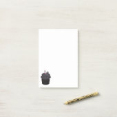 Sweet Verloving Cupcake Post-it® Notes (Op bureau)