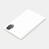 Sweet Verloving Cupcake Post-it® Notes (Schuin)