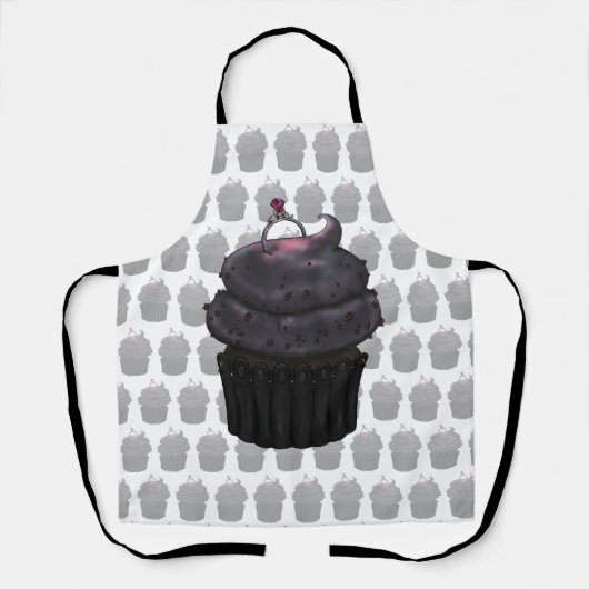 Sweet Verloving Cupcake Schort (Voorkant)
