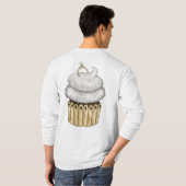 Sweet Verloving Cupcake T-shirt (Achterkant volledig)