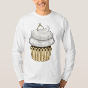 Sweet Verloving Cupcake T-shirt