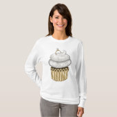 Sweet Verloving Cupcake T-shirt (Voorkant volledig)
