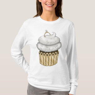 Sweet Verloving Cupcake T-shirt