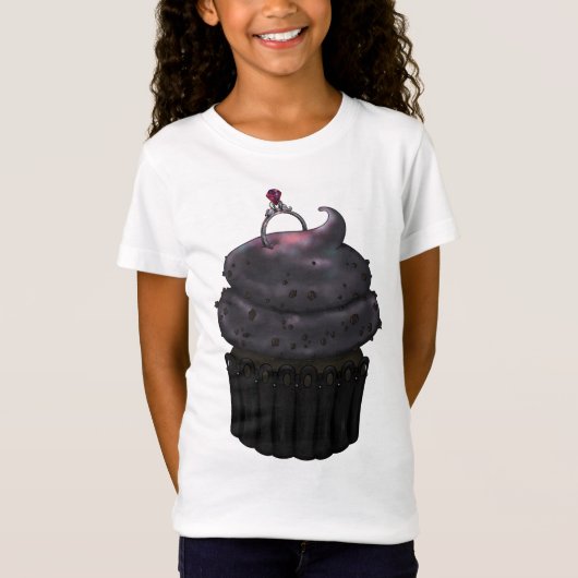 Sweet Verloving Cupcake T-shirt (Voorkant)