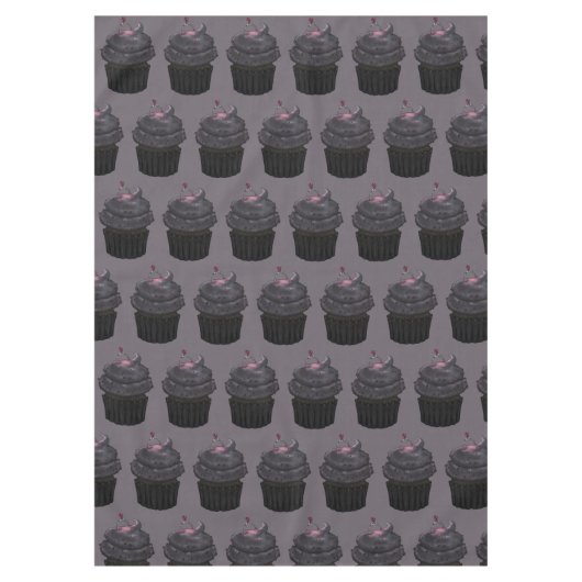 Sweet Verloving Cupcake Tafelkleed (Voorkant)