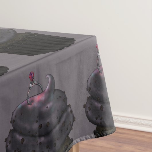 Sweet Verloving Cupcake Tafelkleed (Voorbeeld)