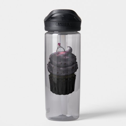 Sweet Verloving Cupcake Waterfles (Achterkant)