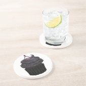 Sweet Verloving Cupcake Zandsteen Onderzetter (Zijkant)