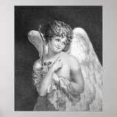 Sweet  Victoriaans Cupid Romantic Poster (Voorkant)