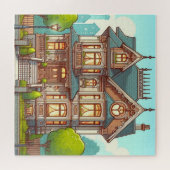 Sweet Victoriaans House Puzzel (Horizontaal)