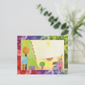 Sweet Village Blank Briefkaart (Staand voorkant)