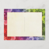 Sweet Village Blank Briefkaart (Achterkant)