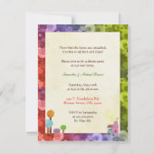 Sweet Village New Home Party Invitations Kaart (Achterkant)