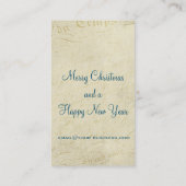 Sweet Vintage KerstAngel Visitekaartje (Achterkant)