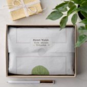 Sweet Violet Botanical Illustration 1885 Tissuepapier (Geschenk)