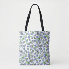 Sweet Violet Waterverf Tote Bag