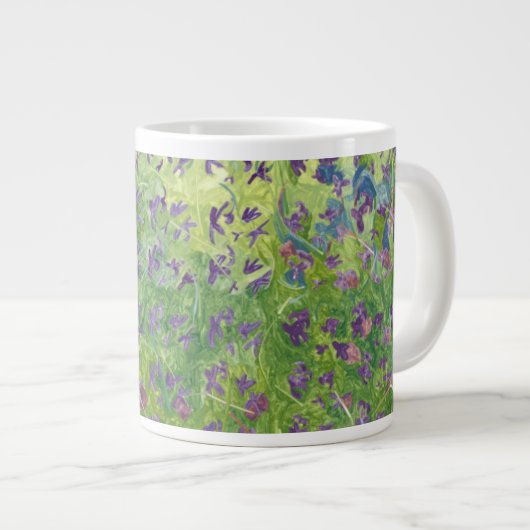 Sweet Violets 2012 Grote Koffiekop (Voorkant rechts)