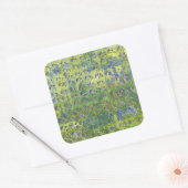 Sweet Violets 2012 Vierkante Sticker (Envelop)