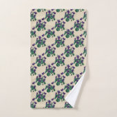 Sweet Violets Badhanddoeken Bad Handdoek (Handdoek)