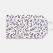 Sweet Violets Cadeau Label Cadeaulabel (Voorkant (Horizontaal))