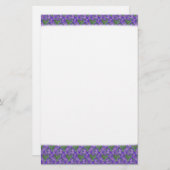 Sweet Violets Stationery, Notepaper Briefpapier (Voorkant / Achterkant)