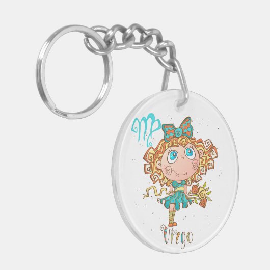 Sweet Virgo Child Sleutelhanger (Voorkant Links)