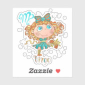 Sweet Virgo Child Sticker (Vel)