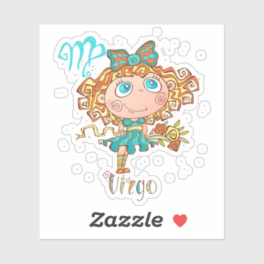 Sweet Virgo Child Sticker (Vel)
