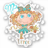 Sweet Virgo Child Sticker (Voorkant)