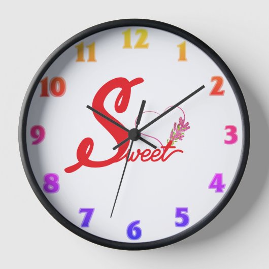 Sweet Wall Clock (Voorkant)