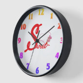 Sweet Wall Clock (Hoek)