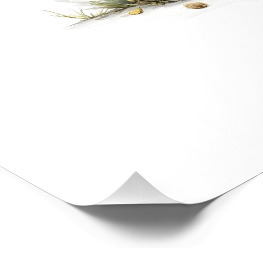 Sweet watercolour fairy bunny illustration perfect poster (Hoek)