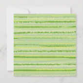 Sweet Watermelon Baby shower Invitation Kaart (Achterkant)