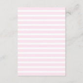 Sweet Watermelon Baby shower Registry Informatiekaartje (Achterkant)