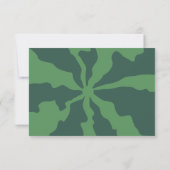 Sweet Watermelon Dank je zomerse Baby shower Bedankkaart (Achterkant)