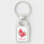 Sweet Watermelon Funny Sleutelhanger Gift - Aangep (Voorkant)
