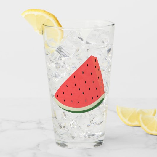 Sweet Watermelon Glass Glas (Voorkant ijs)