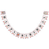 Sweet Watermelon Happy Birthday 3 Vlaggetjes (Alle)