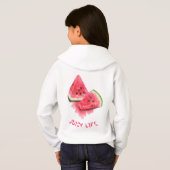 Sweet Watermelon Hoodie - Aangepaste tekst (Achterkant volledig)