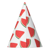 Sweet Watermelon Papier Party Pet Feesthoedjes (Achterkant)