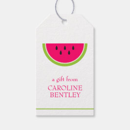 Sweet Watermelon Persoonlijke Gift Labels Cadeaulabel
