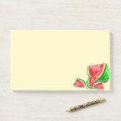 Sweet Watermelon Post-it® Notes (Op bureau)