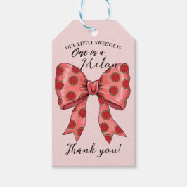 Sweet Watermelon Ribbon Summer Cadeaulabel