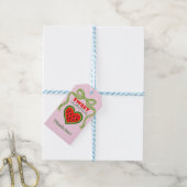 Sweet Watermelon Ribbon Summer Invitation Cadeaulabel (Met Touw)