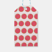 Sweet Watermelon Ribbon Summer Invitation Cadeaulabel (Achterkant)