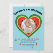 Sweet Watermelon Ribbon Summer Invitation Kaart (Achterkant)