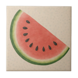 Sweet Watermelon Slice – Zomerfruit Keramische Teg Tegeltje