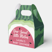 Sweet Watermelon Summer Melon Baby shower Bedankdoosjes (Voorkant Zijde)