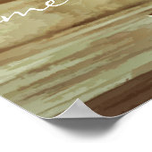 Sweet Watermelon Time – Rustiek Zomer Poster (Hoek)