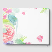 Sweet Waterverf Boho Wedding Gastenboek (Achterkant)